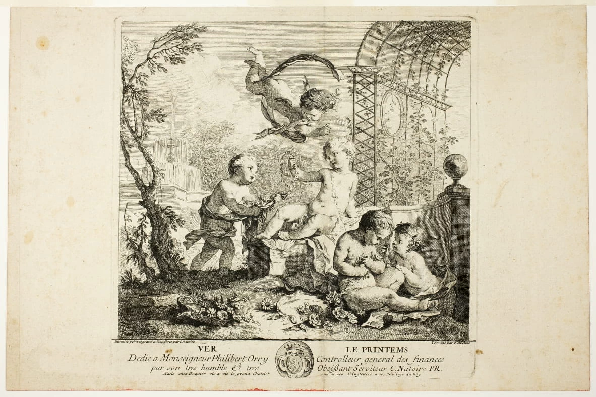 La primavera, tavola dalle quattro stagioni - Art Institute of Chicago